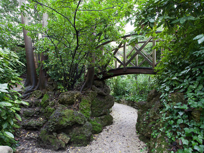Giardino Patarol, il ponticello