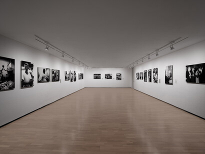 Light within ink: portraits of Wu Guanzhong through Chua Soo Bin’s lens, exhibition view. Courtesy of Long Museum