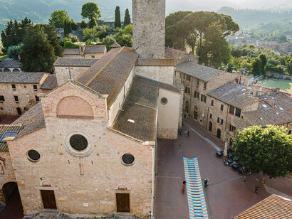 Induction Chromatique Walkway,the artist and Galleria Continua, photo by David Pistolesi