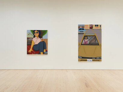 Loc Huynh, If memory serves, exhibition view. Courtesy of Inman Gallery