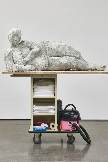 Nicole Wermers, Reclining female #2 (detail), 2022. Courtesy of Groninger Museum