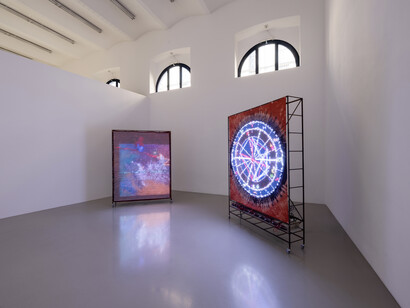 Ei Arakawa-Nash, Cologne of the Maghreb (Bodyphilia Song), exhibition view. Courtesy of Galerie Meyer Kainer © Simon Veres