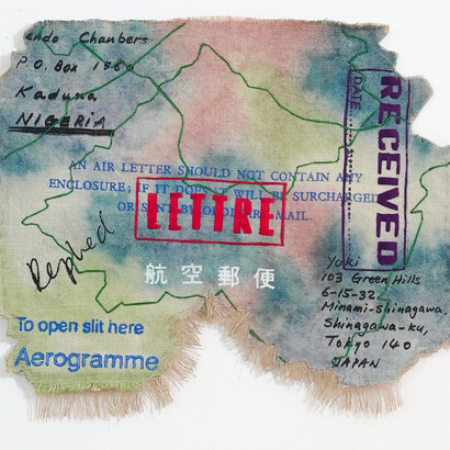 Yoma Emore, P.O. box 1560 (The post box chronicles), 2025. Courtesy of Rele Gallery