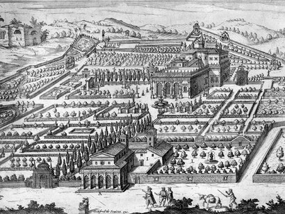 Gottfredus de Scaichi, Giardino di Villa Celimontana, XVII secolo