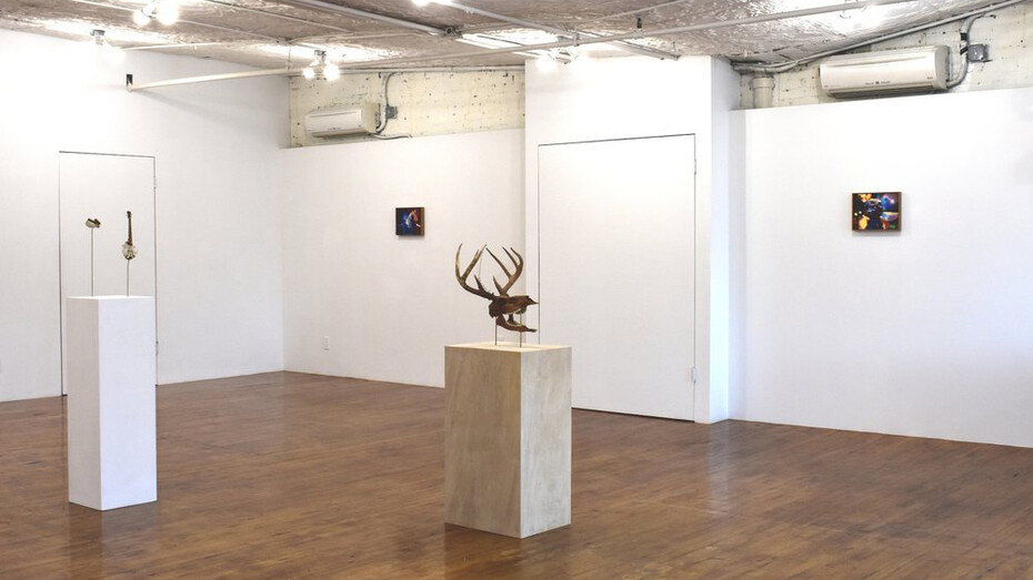 Various artists, Voyage, exhibition view. Courtesy of Ulterior Gallery