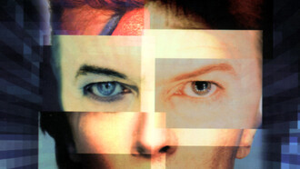 El artista, en la portada de su disco “The Best of Bowie”