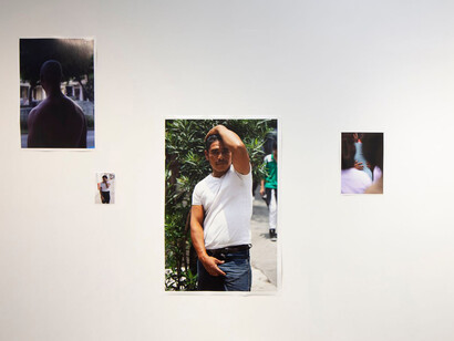 Dorian Ulises López Macías, Mexicano, vista de exhibición. Cortesía de la Galería OMR