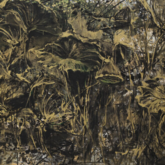 Jeana Zhenyu Zhang, Seeing through (detail), 2025. Courtesy of VillageOneArt