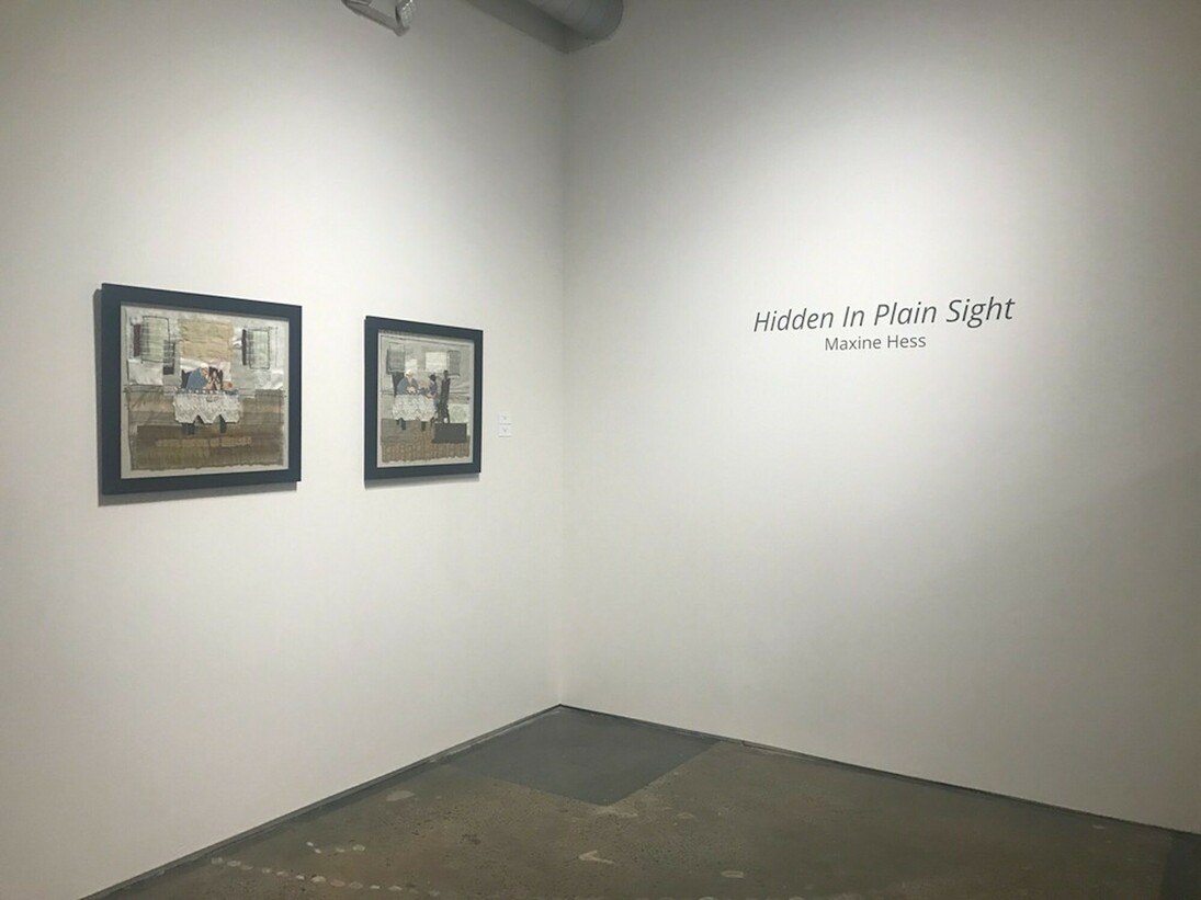 Hidden in Plain Sight, Exhibition view. Courtesy of Hathaway | Contemporary Gallery