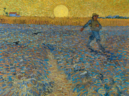 Vincent van Gogh, The Sower, 1888. Coll. Kröller-Müller Museum, Otterlo