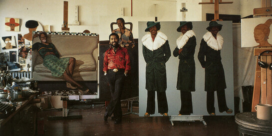 Barkley Hendricks. Courtesy of Bowdoin Museum 