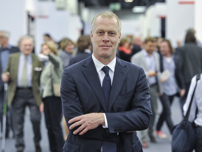 Daniel Hug, the director of Art Cologne