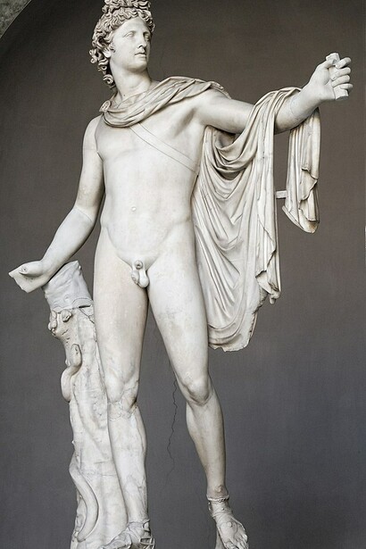 Apollo Belvedere di Angelo Montorsoli, Musei Vaticani, Roma, Italia