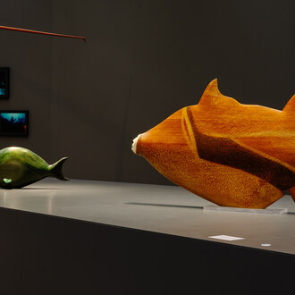 Marisol, vue d'exposition. Avec l'aimable autorisation du Kunsthaus Zürich