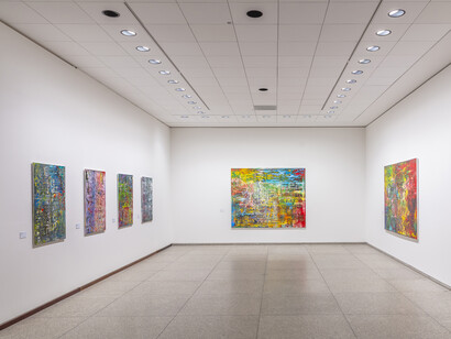 Gerhard Richter, 100 werke für Berlin, Ausstellungsansicht. Mit freundlicher Genehmigung der Neuen Nationalgalerie