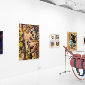 Various artists, Erotic city, exhibition view. Courtesy of Eric Firestone Gallery