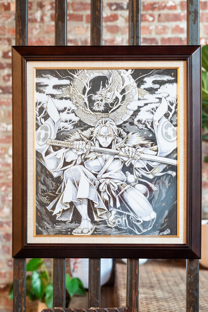 Various artists, Sake and a dream: artists’ exploration of bobu, exhibition view. Courtesy of Zepster Gallery 