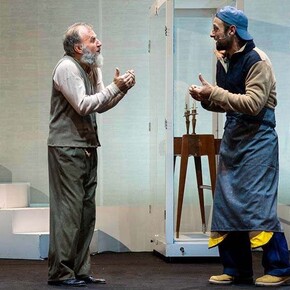 Around l’avaro, view of the performance. Courtesy of Teatro Donizetti