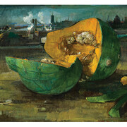 Nancy Morgan Barnes, Hubbard Squash, 2010, Collection of Kaja and Cali Veilleux