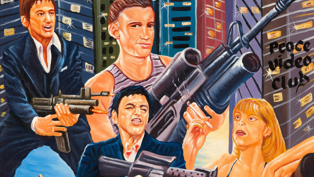 Various artists, VHS dreams, the art of Ghana’s mobile cinema (detail). Courtesy of Beyond the Streets Gallery