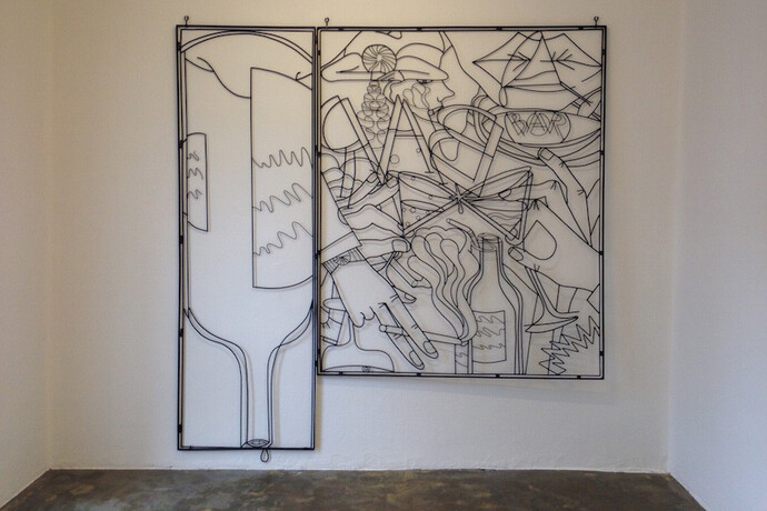 Tomasz Kowalski, Exhibition view, For me, abstraction is real!, 2015, Boccanera Gallery