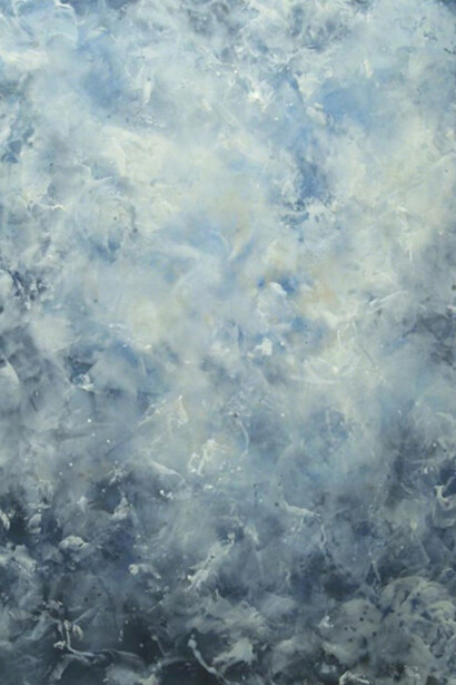 Betsy Eby, Burning Blue, 2016. Courtesy of Winston Wächter Fine Art