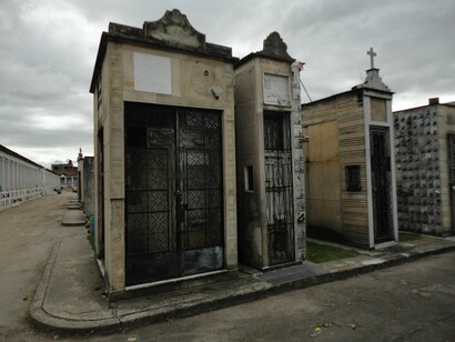 Tumbas en el Cementerio Central de Bogotá, Colombia