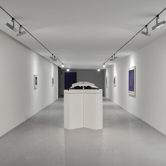 James Turrell, At One, vue d'exposition. Avec l'aimable autorisation de Gagosian