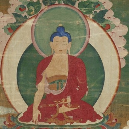 Imágen anónima de Buda, siglo XVIII