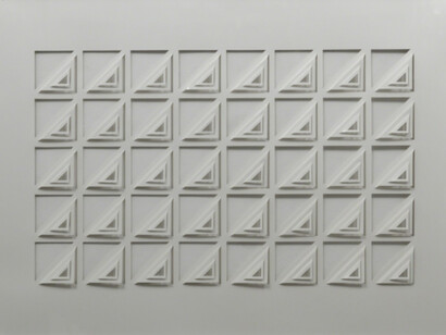 Michael Michaeledes, Trigona , 1985. Courtesy of Annely Juda Fine Art