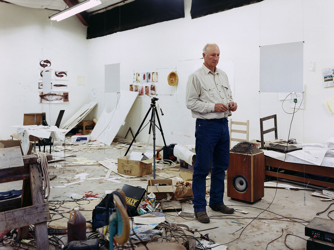 Portrait de Bruce Nauman, 2009, Photo © Jason Schmidt