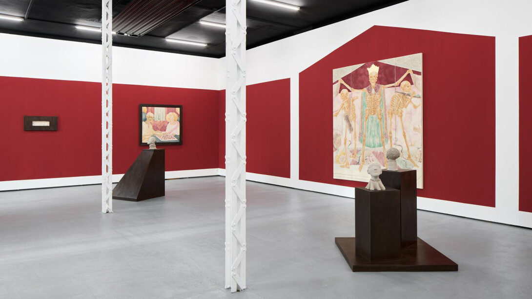 Øleg&Kaśka, The food of life, exhibition view. Courtesy of Polansky Gallery