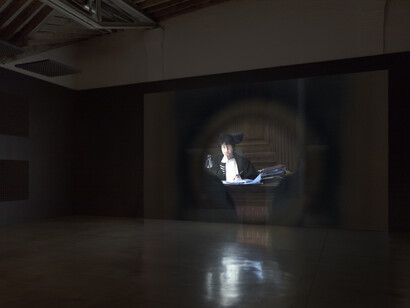 Installation view, Carey Young, Palais de Justice, Paula Cooper Gallery, New York (9/7 - 10/14/17). © Carey Young. Courtesy Paula Cooper Gallery, New York