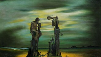 Versión de Dalí (1935) sobre «El Ángelus» de Millet