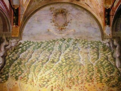 Peintures murales de la Bibliothèque Monumentale des Bénédictins de Parme