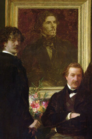 Henri Fantin-Latour- Homenaje a Delacroix