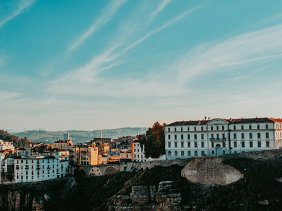 Vista de Constantina, ciudad de Argelia