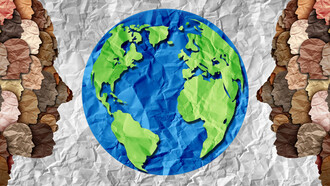 Representación gráfica del concepto de justicia social