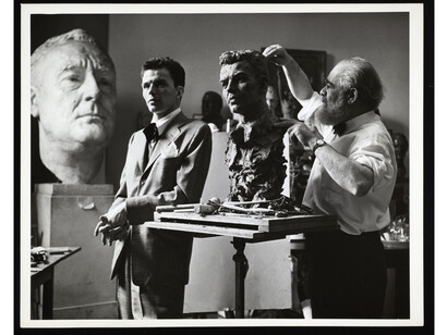 Bronze Bust, c. 1946 © Sinatra Family Archives
