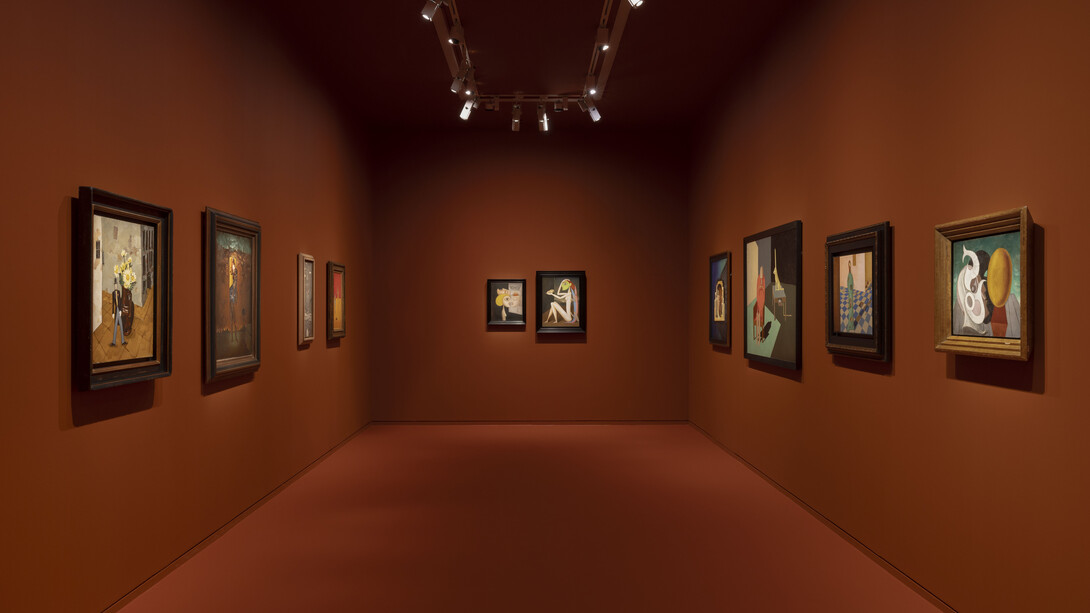 Victor Brauner, The magical adventure, exhibition view. Courtesy of Nouveau Musée National de Monaco