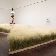 Tavares Strachan, Between me and you, exhibition view. Courtesy of Blanton Museum of Art