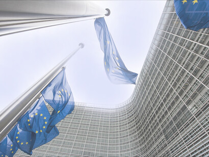 Bandiere Unione europea, Bruxelles, Belgio