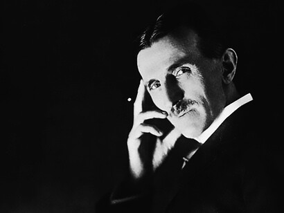 Nikola Tesla by Sarony