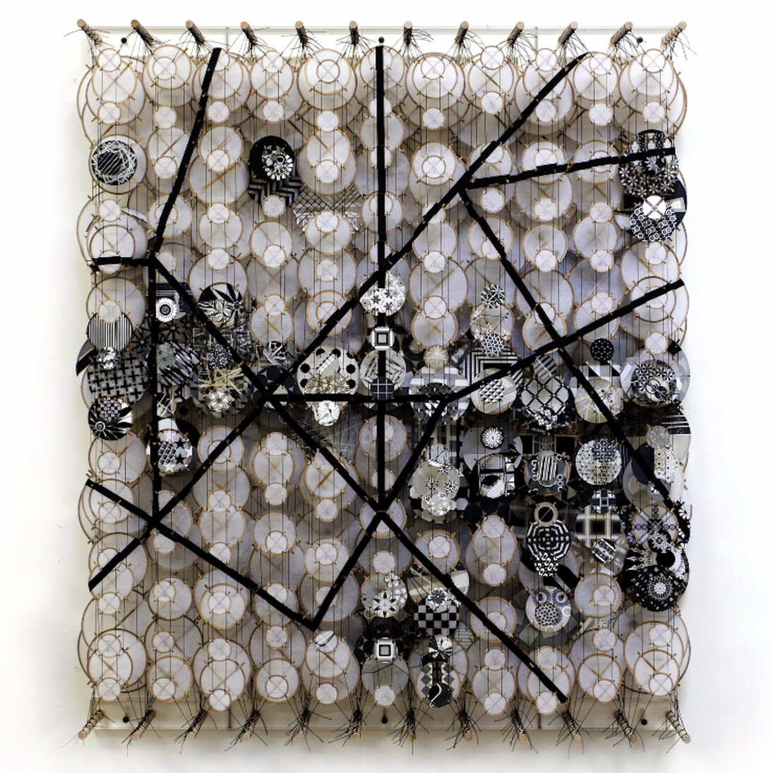 Jacob Hashimoto. Courtesy of Anglim Gilbert Gallery