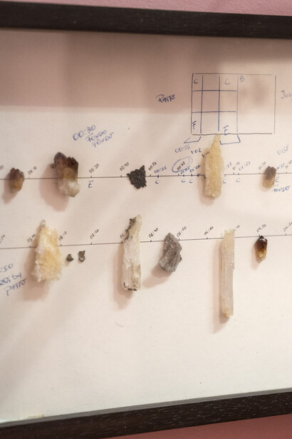 Rosa Chancho, Huir del mundo, vista de exhibición. Cortesía de la Galería Nora Fisch