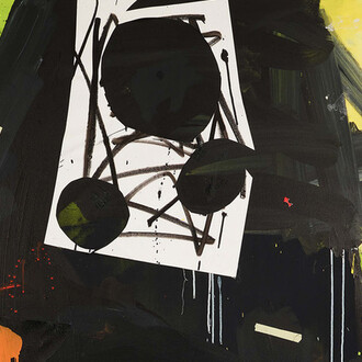 Howard Sherman, Self-portrait as Kong (detail), 2019. Mit freundlicher genehmigung der Galerie Kremers