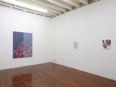 Corinne Chase & Miranda Fengyuan Zhang, 2023, Brooklyn, NY, installation view. Courtesy of Halsey McKay Gallery