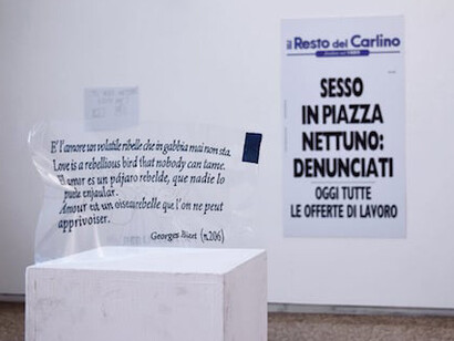Dall’Archivio di storie d’amore, varie ed eventuali. Courtesy of Officina 15
