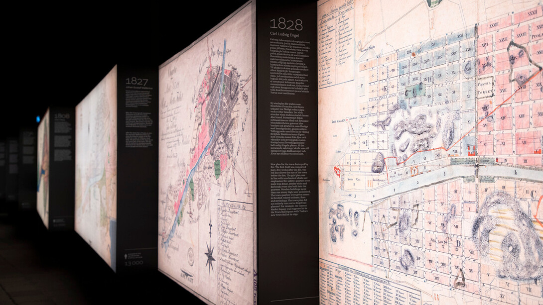 Aboa Vetus. Old Turku, exhibition view. Courtesy of Aboa Vetus Ars Nova