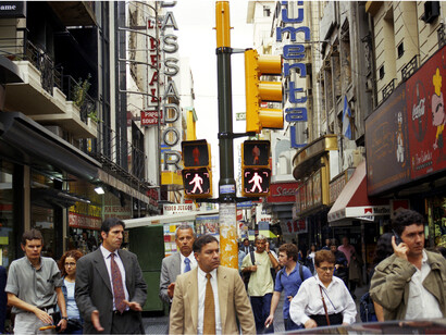 Alberto Goldenstein, Rue Lavalle (Calle Lavalle), série Flaneur, 2004, Photographie, Édition
de l’artiste